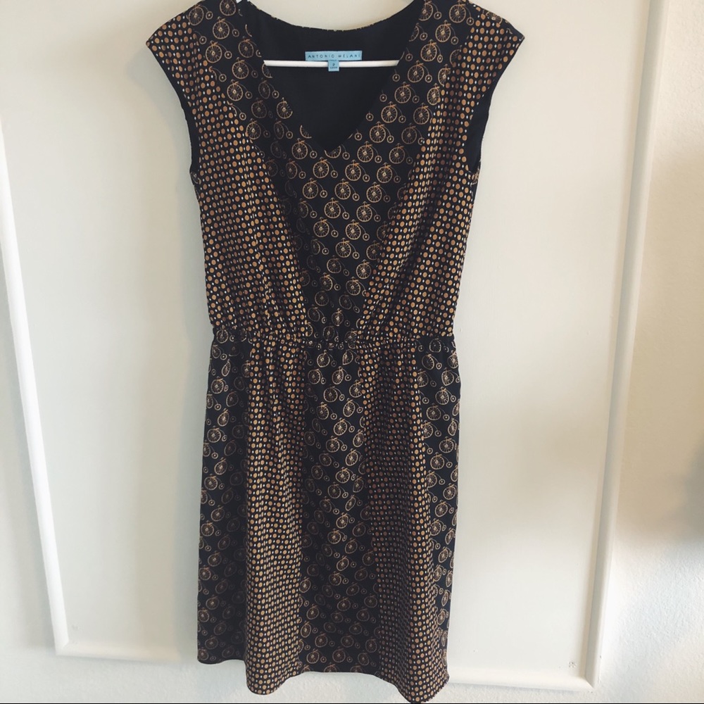Antonio Melani Bicycle + Polka Dot Dress